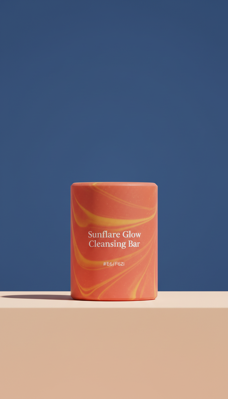 Sunflare Glow Cleansing Bar with Shea Butter